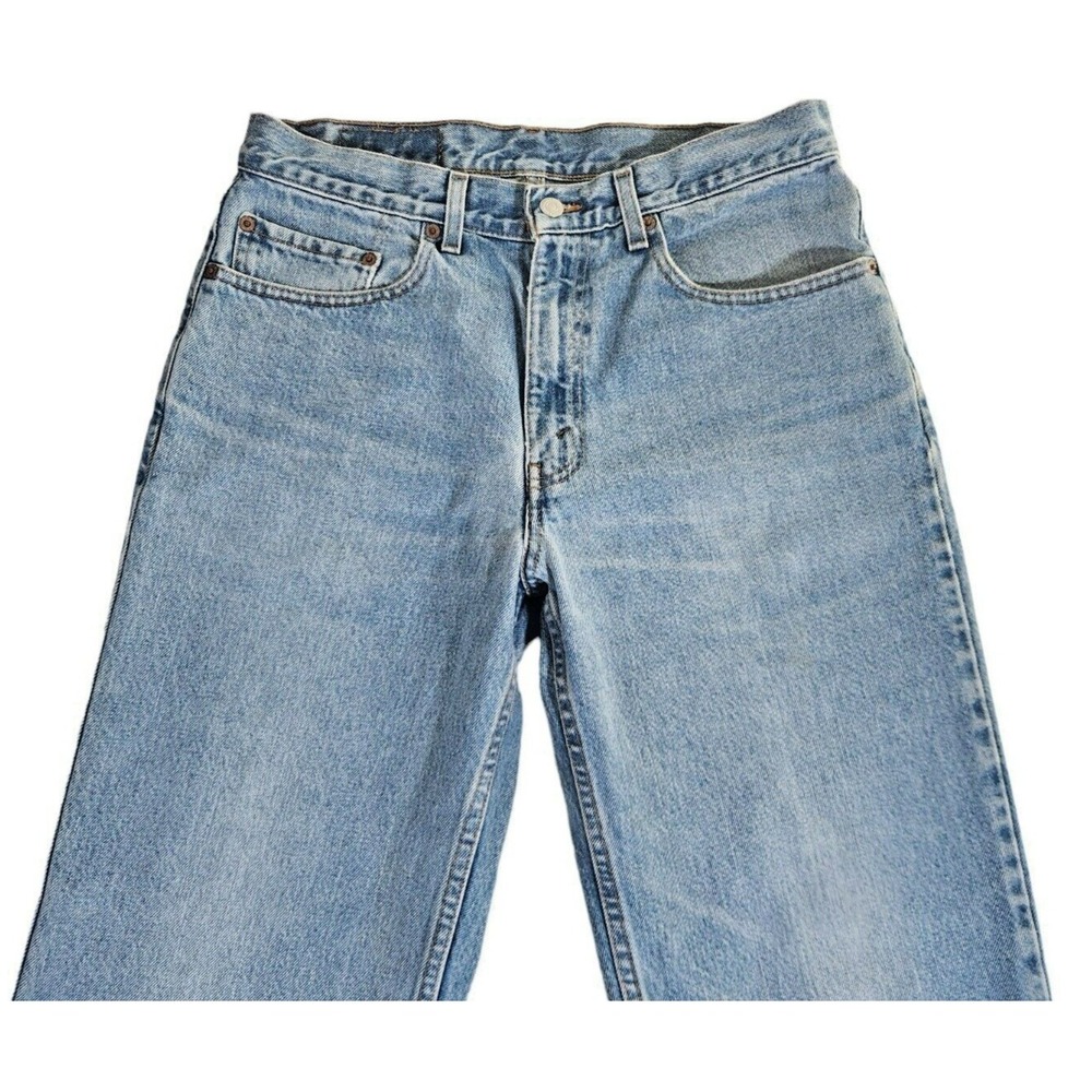 VTG Levi's 550 Relaxed Fit Jeans Men's 33x32* (Fits 32x31) Blue Baggy Denim Y2K - Picture 6 of 14
